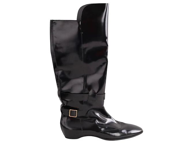 Botas Tod's de charol negro