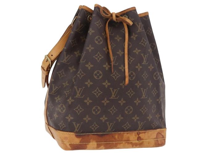 LOUIS VUITTON Bolsa de Ombro Monogram Noe M42224 LV Auth 198474