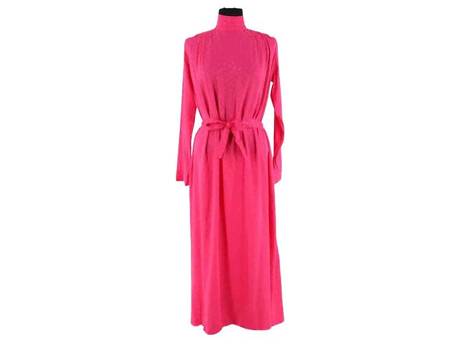Autre Marque Vestido rosa de viscosa Modetrotter