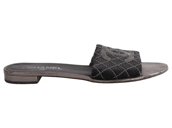 Chanel Mules noires