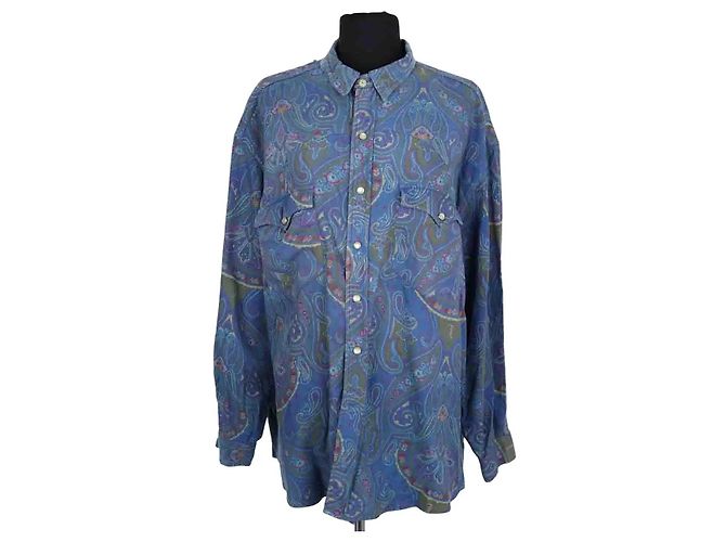 Yves Saint Laurent Camicia blu
