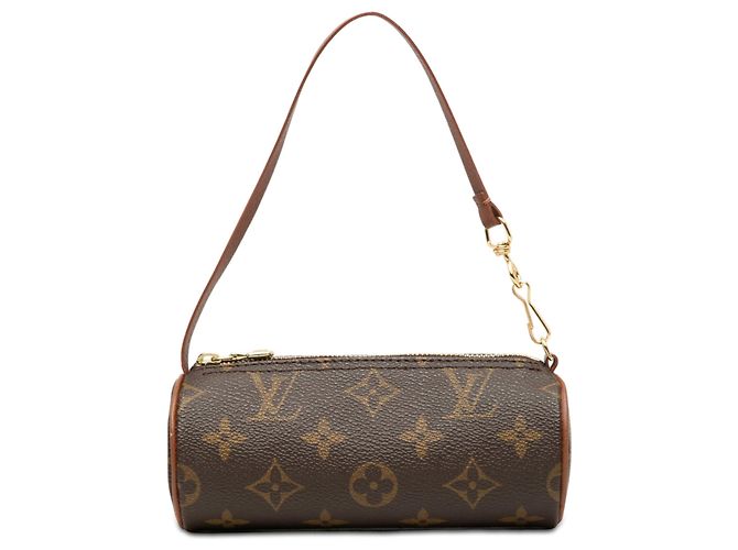 Sac à main Louis Vuitton Monogram Papillon Pochette Marron