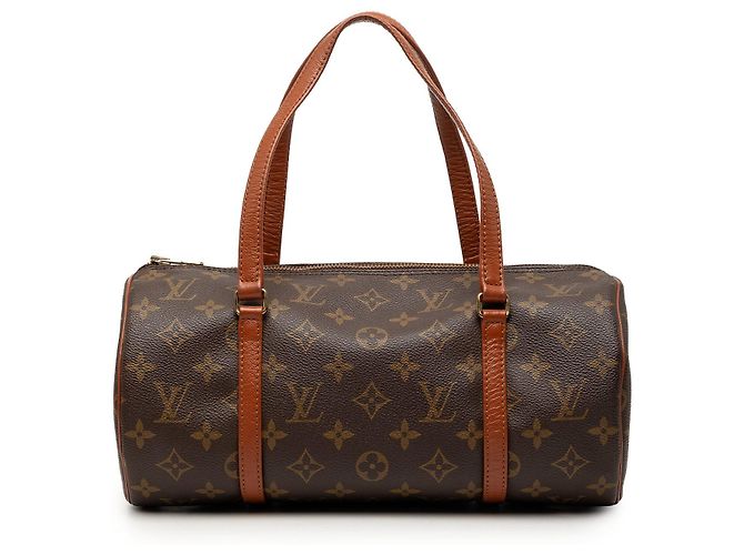 Sac à main Louis Vuitton Monogram Papillon 30 Marron