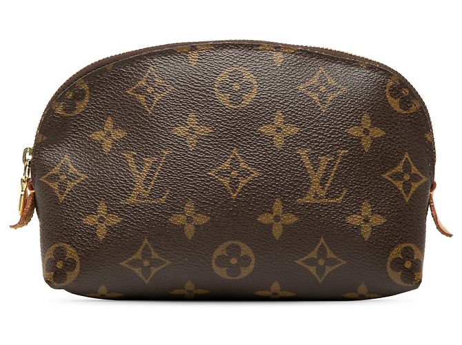 Necessaire PM Monogram Louis Vuitton marrón Castaño
