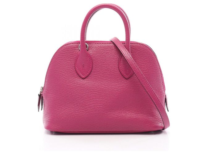 Hermès Hermes Bolide 1923 Mini Bolsa de mão 2-Way Roxo