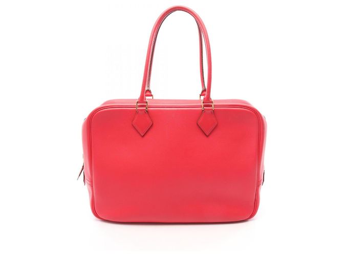 Hermès Bolsa Hermes Plume 32 Rose Extreme Rosa