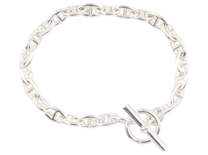 Hermès Bracciale Hermes Chaine d'Ancre TPM Argento