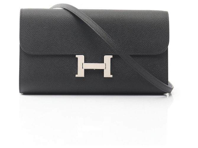 Hermès Borsa a tracolla Hermes Constance Long To Go Nero