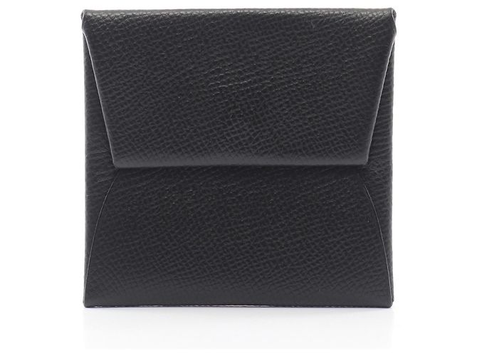 Hermès Monedero Hermes Bastia Verso Vert de Gris Negro Verde