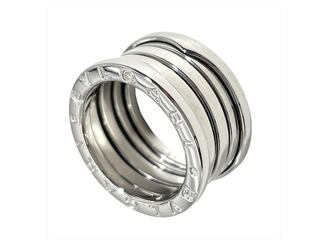 Bulgari Anillo Bvlgari B.zero1 de 4 bandas en oro blanco
