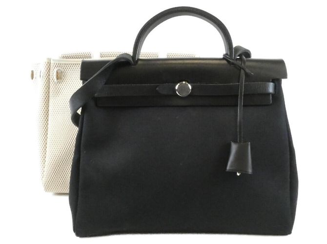 Hermès Borsa Hermes New Herbag PM Nero