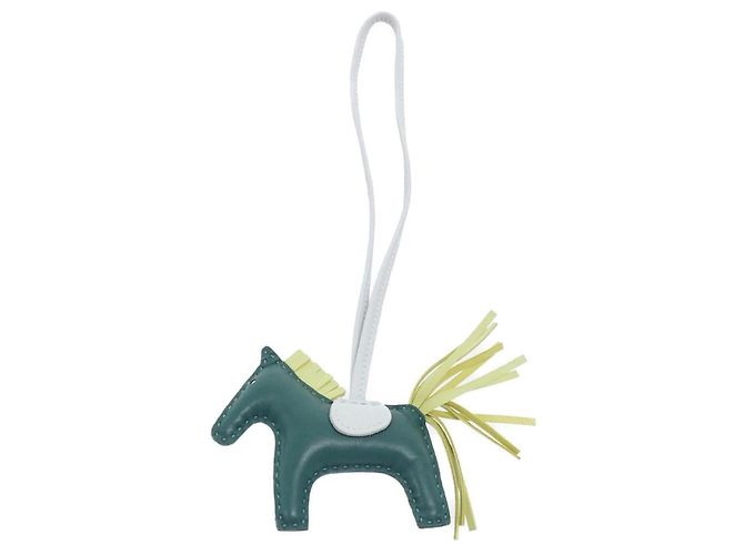 Hermès Hermes Rodeo Bag Charm PM 064929CA Verde