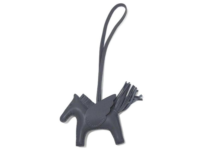 Hermès Hermes Rodeo Pegasus Accessory Bag Charm PM Cinza