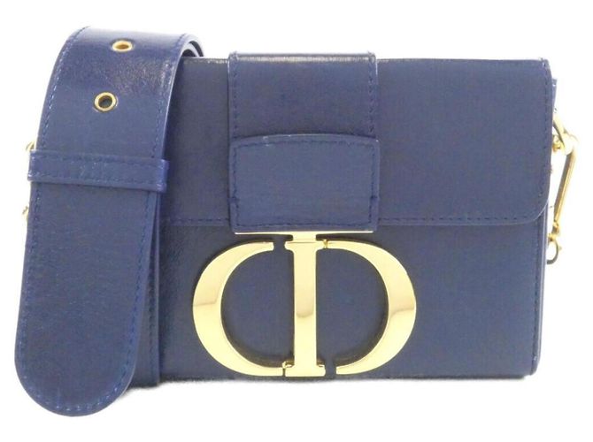 Borsa a tracolla Christian Dior 30 Montaigne Blu