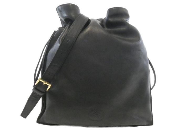 Borsa Loewe Flamenco Nero