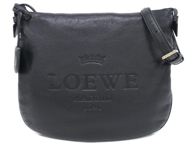Loewe Heritage 377 79 A45 Schultertasche Schwarz