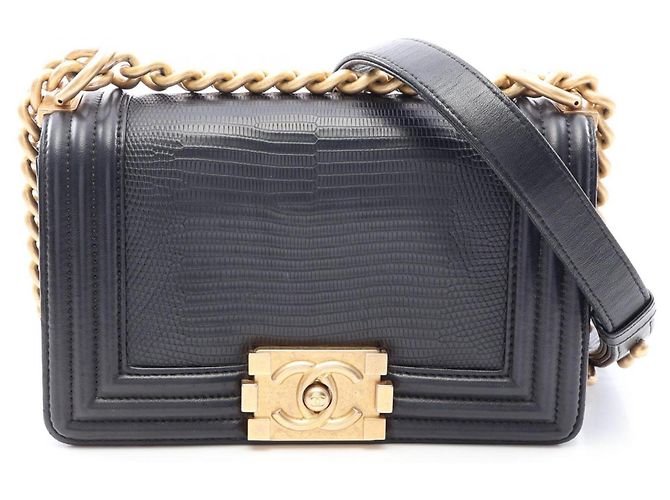Borsa a tracolla Chanel Boy Small Nero