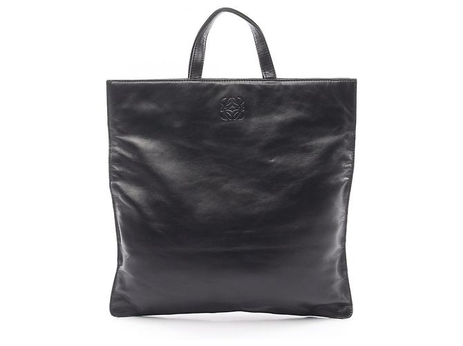Bolso Tote Loewe Anagram Negro