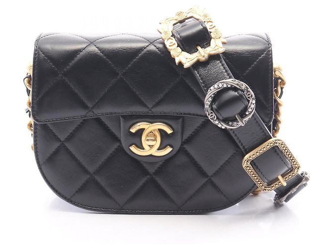 Sac à épaule Chanel Matelassé Noir