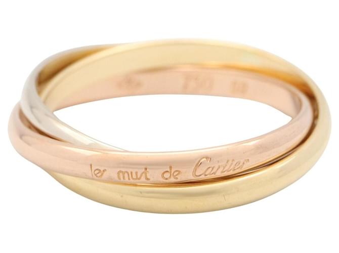Anello Cartier Trinity Argento D'oro