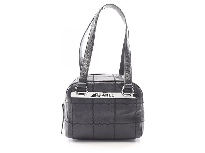 Sac cabas Chanel Chocolate Bar Noir