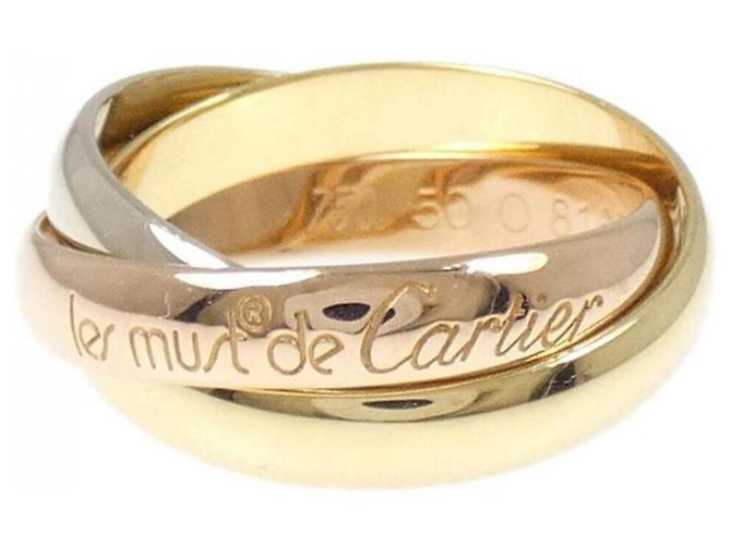 Anello Cartier Trinity in oro 18K