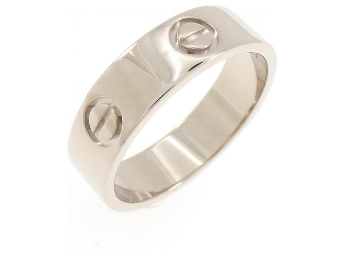 Cartier Love Ring in Weißgold