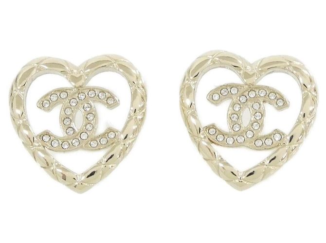 Orecchini a lobo Chanel ABG044 Gold D'oro