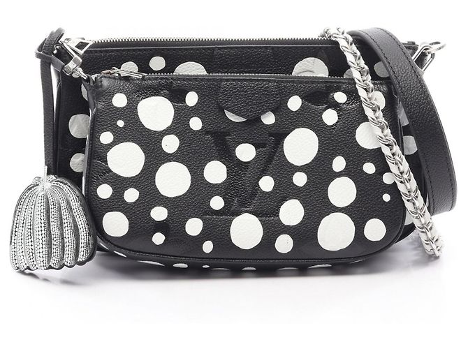 Louis Vuitton LV x YK Multi Pochette Accessoires Nero Bianco