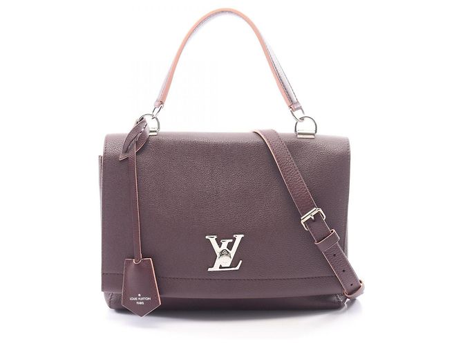 Sac à main 2-Way Louis Vuitton Lockme 2 Bordeaux