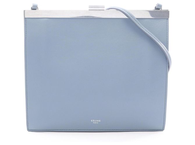 Céline Borsa a tracolla Celine Clasp Mini Blu