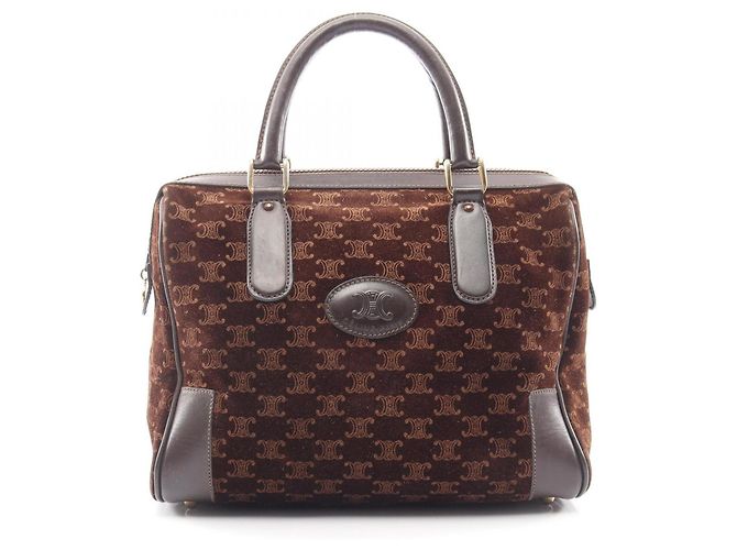 Céline Borsa Celine Macadam Marrone
