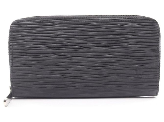 Louis Vuitton Zippy Wallet Epi Noir Black