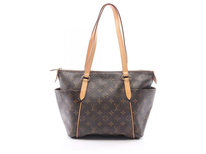 Sac Cabas Louis Vuitton Totally PM Marron