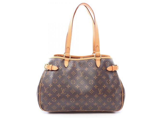 Bolsa de Ombro Louis Vuitton Batignolles Horizontal Monogram Marrom