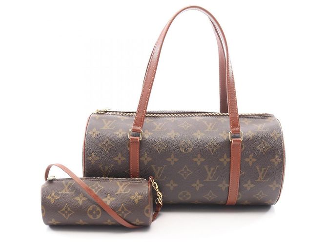 Louis Vuitton Papillon 30 Monogram Handtasche Braun