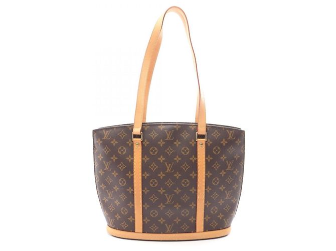 Bolsa de Ombro Louis Vuitton Babylon Monogram Marrom