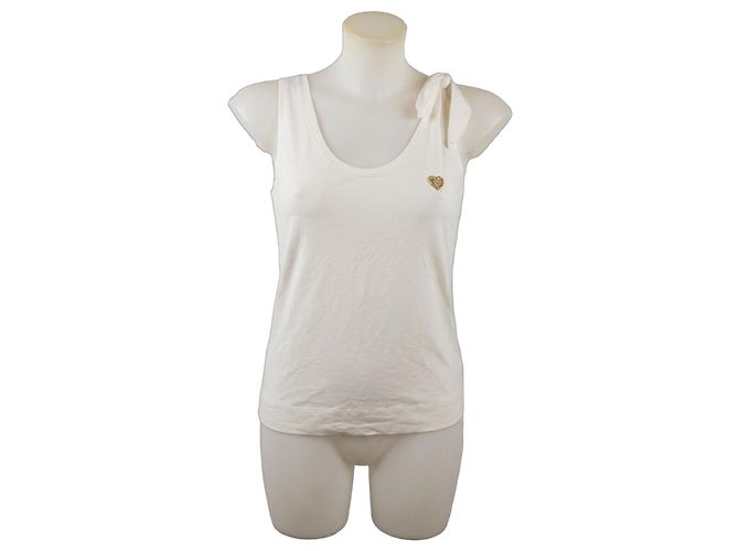 Regata Gucci com coração dourado Branco