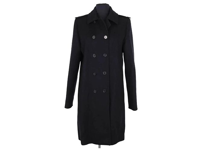 Chloé Black Wool Coat