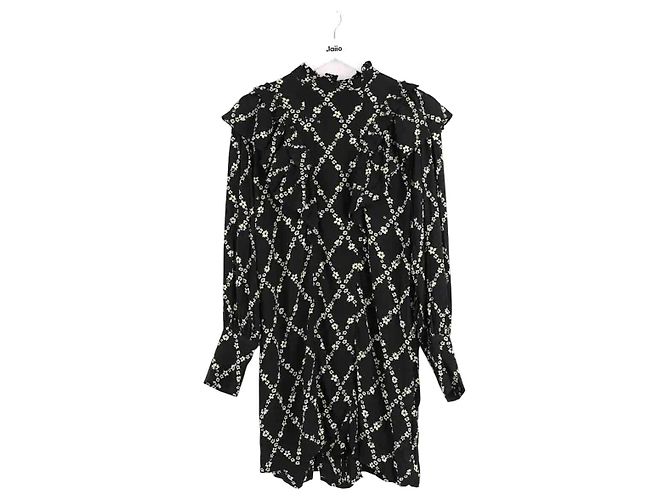 Ganni Schwarzes Kleid