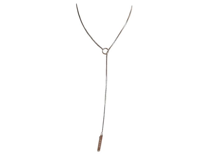 Collar Gucci en oro blanco 750/000 Plata