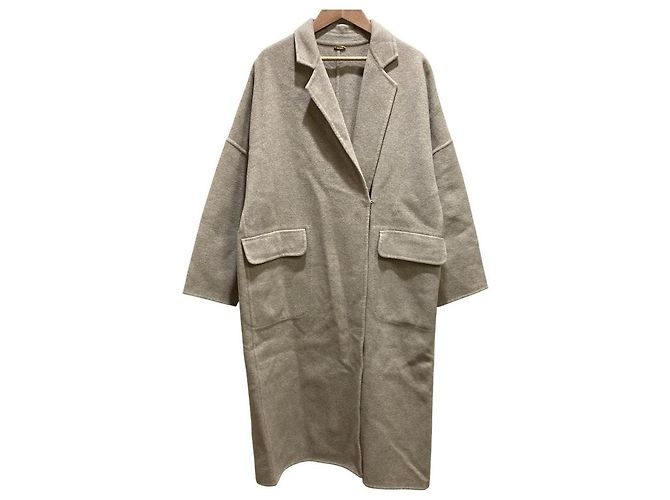 Autre Marque MUSE Deuxieme Classe Victorian River Coat Beige