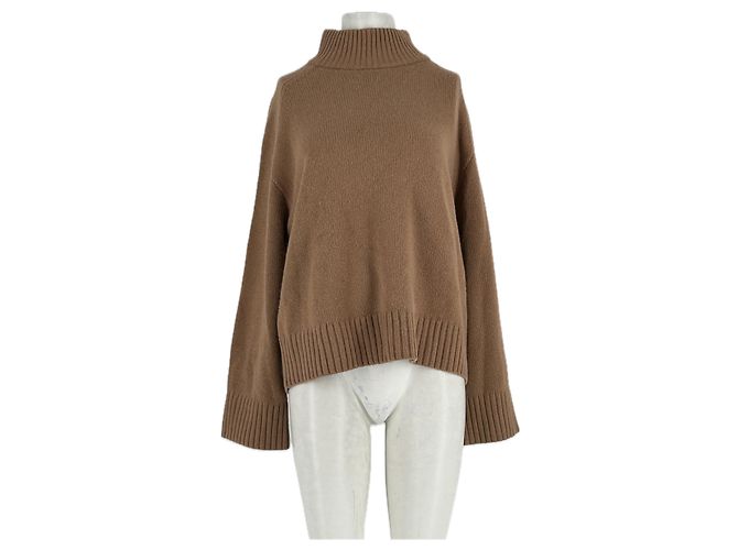 SéZane Brauner Strickpullover