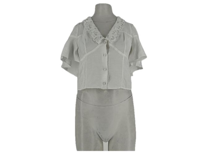 Blusa bianca Sandro Bianco