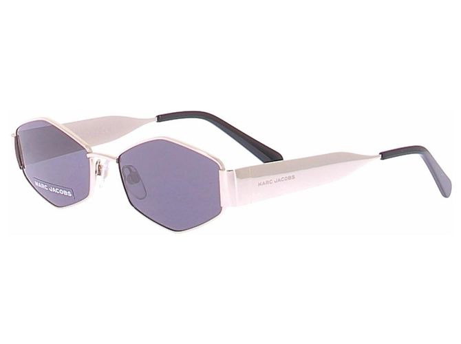 Gafas de sol Marc Jacobs plateadas de metal Plata