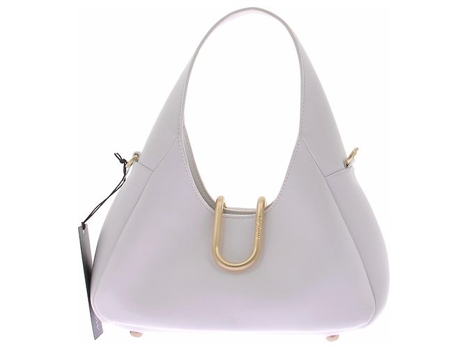 Marc Cain Bolsa hobo com ferragens Branco