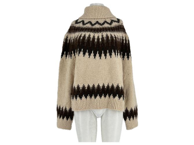 Polo Ralph Lauren Rollkragenpullover Beige Wolle