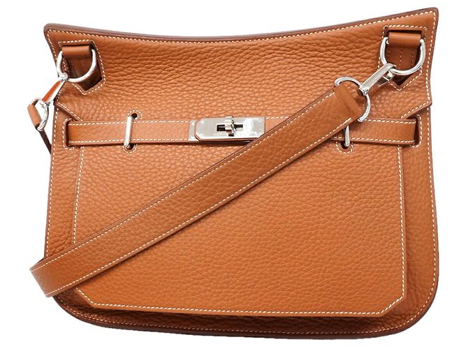 Hermès Borsa a tracolla Hermes Jypsiere 28 D'oro
