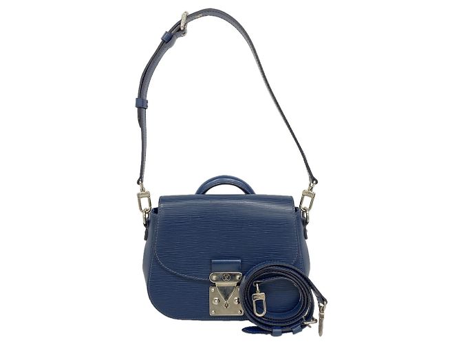 Borsa Louis Vuitton Epi Eden PM Blu navy