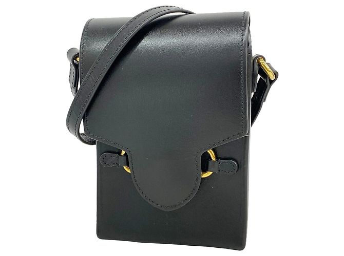 Borsa a tracolla Gucci in pelle nera Nero